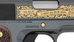 The Colt® Second Amendment® – Founding Fathers Tribute Pistol – Collector Edition